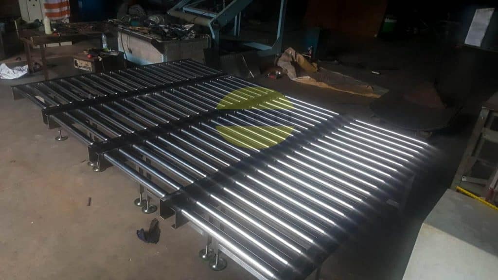 Double Row Roller Conveyor