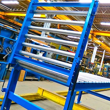 Hinged Roller Conveyor