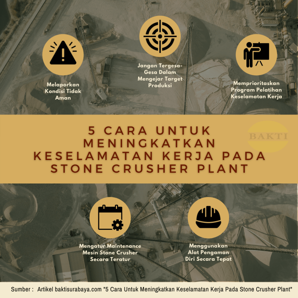 5 Cara Untuk Meningkatkan Keselamatan Kerja Pada Stone Crusher Plant