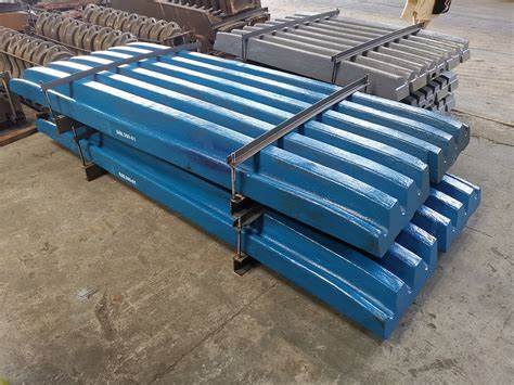 Jaw Plate Baru Mesin Jaw Crusher