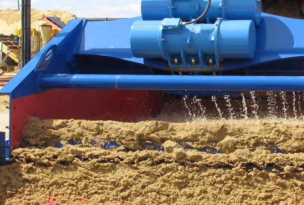 Mesin Dewatering Screen Batu Agregat