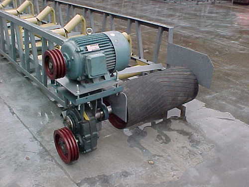 Head Pulley Drum Conveyor Mesin Belt Conveyor