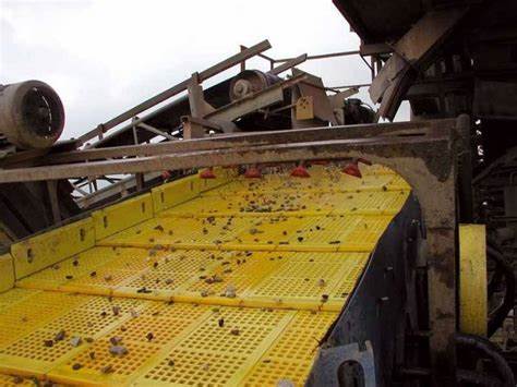 Mesin Vibrating Screen Wiremesh Polyurethane