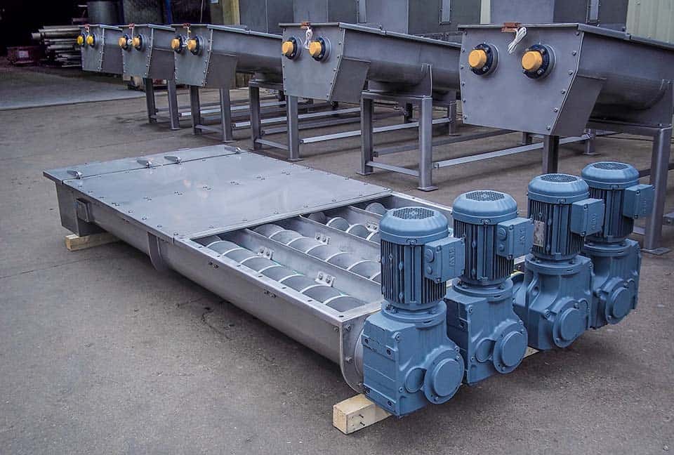 Ukuran Mesin Screw Conveyor