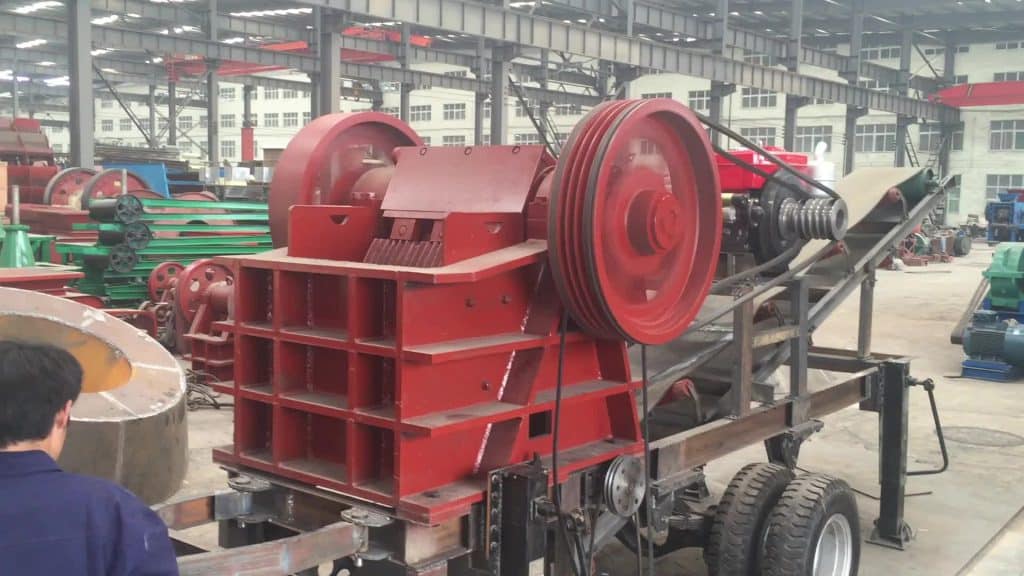 Mesin Pemecah Batu Mobile Crushing Plant